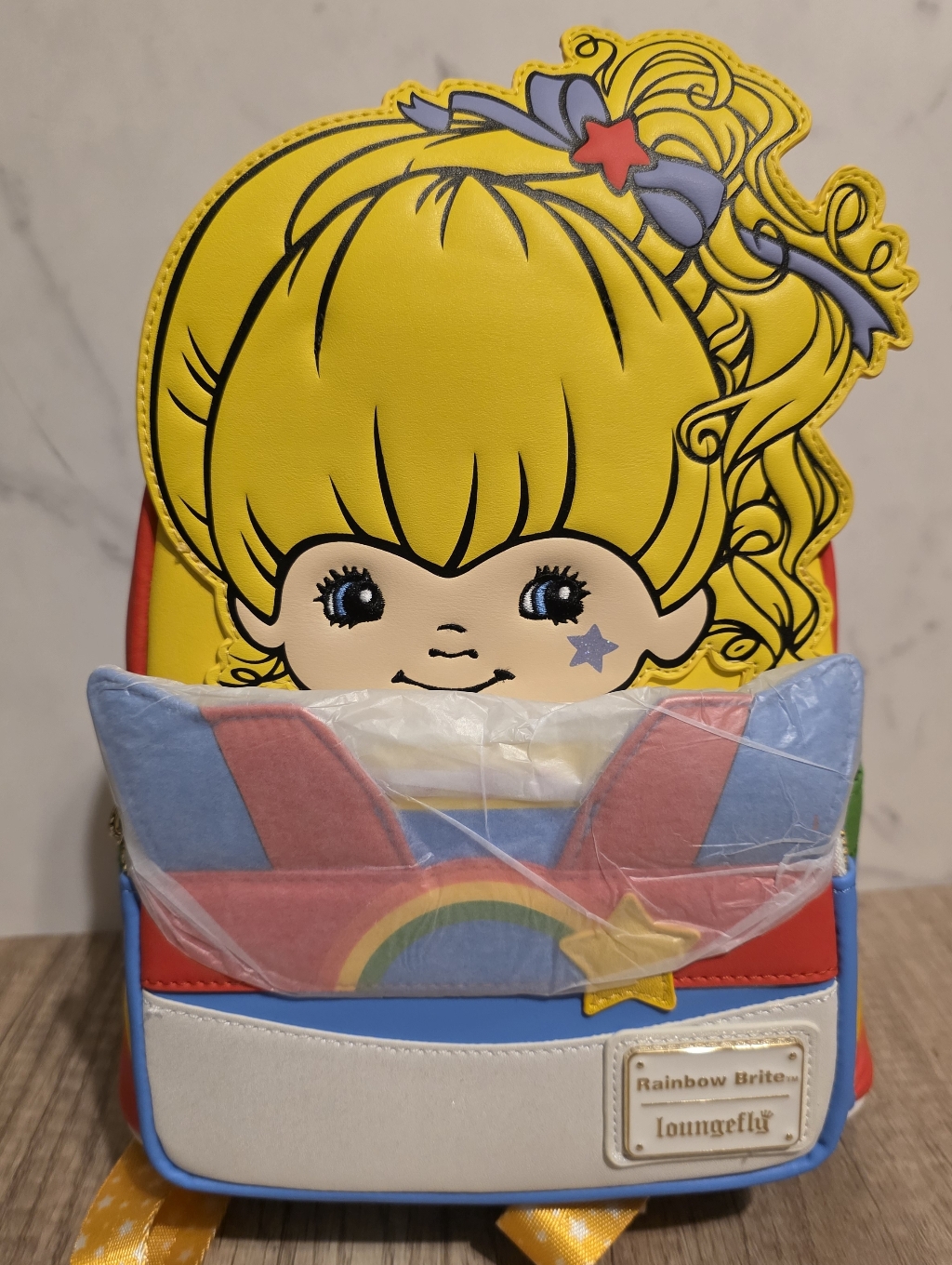 Loungefly Rainbow Brite 40th Anniversary Backpack Nwt